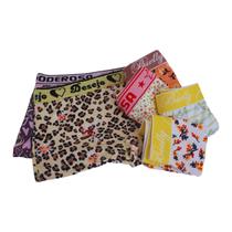 Kit 15 Calcinha Boxer Infantil Menina Shortinho De Microfibra Cós Kit 15 Calcinha Boxer Infantil Menina Shortinho De Microfibra Cós