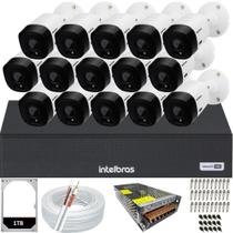 Kit 15 Câmeras Intelbras Multi Hd 1120b Dvr 16 Canais Hd 1TB Kit 15 Câmeras Intelbras Multi Hd 1120b Dvr 16 Canais Hd 1TB