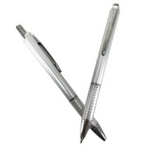 Kit 15 Canetas esferográfica personalizável sublimática tinta azul metal classic