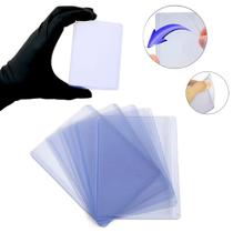 Kit 15 Cards Toploaders Plástico Sleeve Rígido Pokemon Yugioh Porta Carta Holder 10cm