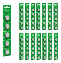 Kit 15 Cartelas Pilha Litio Botão Moeda 3v Cr 2450 Intelbras