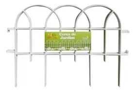 Kit 15 Cerquinhas Decorativa Jardim Romana Branca Faz 6,40m Kit 15 Cerquinhas Decorativa Jardim Romana Branca Faz 6,40m