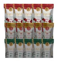 Kit 15 Chás 120gr Maravilhas Sachê Suplemento 5 SB 5 Linfa 5 Sbelt Kit 15 Chás 120gr Maravilhas Sachê Suplemento 5 SB 5 Linfa 5 Sbelt