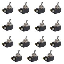 Kit 15 Chave Tic Tac Alavanca Metal Int Unip. 6A MarGirius Atuador:Alavanca