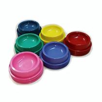 Kit 15 Comedouros Redondos para PET Cores Sortidas Kit 15 Comedouros Redondos para PET Cores Sortidas