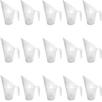 Kit 15 Conchas para Cereais, Grãos e Temperos 100ml Plástica