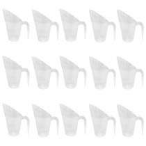 Kit 15 Conchas Plásticas para Cereais, Grãos, Temperos 600ml