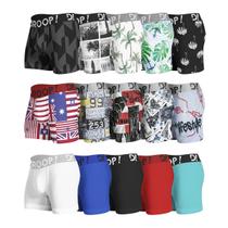 kit 15 cuecas box Droop! Malha do Egito!