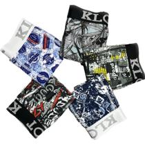 Kit 15 Cuecas Boxer Adulto Klot - Box Estampada Kit 15 Cuecas Boxer Adulto Klot - Box Estampada