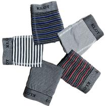 Kit 15 Cuecas Boxer Adulto Klot - Box Mescla Listrada