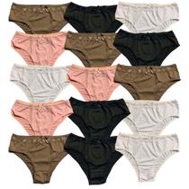Kit 15 De Calcinha Calçola Fristyle Em Microfibra Lisa Feminino Adulto Atacado Kit 15 De Calcinha Calçola Fristyle Em Microfibra Lisa Feminino Adulto Atacado