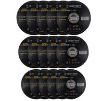 Kit 15 Disco Corte Heavy Duty 115x1,0x22,2mm