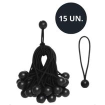 Kit 15 Elástico Fixador De Lona 9 Pol Esfera Caçambas Ajax Kit 15 Elástico Fixador De Lona 9 Pol Esfera Caçambas Ajax