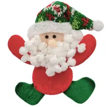 Kit 15 Enfeites Árvore Natal Pendente Papai Noel Xadrez 16cm Kit 15 Enfeites Árvore Natal Pendente Papai Noel Xadrez 16cm