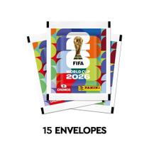 Kit 15 Envelopes de Figurinhas Copa do Mundo FIFA 2026 Panini Kit 15 Envelopes de Figurinhas Copa do Mundo FIFA 2026 Panini