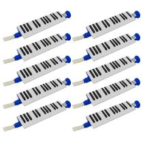 Kit 15 Escaletas Melódica 27 Teclas Azul New York