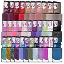 Kit 15 Esmaltes Sortidos Manicure Atacado 10ml Cora