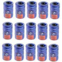 Kit 15 Fio Encala Torcido Azul Rolo 200gr Várias Bitolas Para Pesca Profissional Rede Tralha Tarrafa Kit 15 Fio Encala Torcido Azul Rolo 200gr Várias Bitolas Para Pesca Profissional Rede Tralha Tarrafa