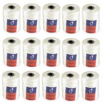 Kit 15 Fio Encala Torcido Branco Rolo 200gr Várias Bitolas Para Pesca Profissional Rede Tralha Tarrafa
