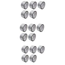 Kit 15 Fitas Adesiva Aluminizada Refrigeração Ar Condicionado 48mm x 45m Kit 15 Fitas Adesiva Aluminizada Refrigeração Ar Condicionado 48mm x 45m