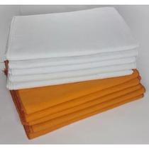 Kit 15 flanelas pano para limpeza toalhas tira poeira multiuso em algodão 28x38cm - Filó Modas