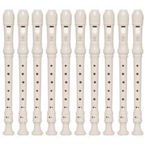 Kit 15 Flautas Doce Soprano Barroca Em C YRS-24B Yamaha