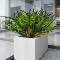 Kit 15 Folhagem de Ruscus Realista 35cm Planta Artificial para Decoração de Interiores Kit 15 Folhagem de Ruscus Realista 35cm Planta Artificial para Decoração de Interiores