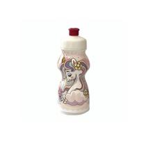 Kit 15 Garrafinhas Squeeze Infantil Unicórnio 250ml Plástico