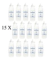Kit 15 - Gel De Contato Para Ultrassom Fisioterapia Tens Bisnaga 250ml