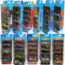 Kit 15 Hotwheels Carrinhos Original Mattel Cartela Carros Colecionáveis Modelos Sortidos