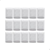 Kit 15 Interruptor Duplo 4X2 Embutir Branco Aria Tramontina