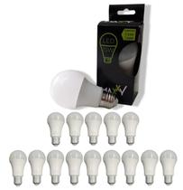Kit 15 Lâmpada Led Bulbo 15w Frio 6500k