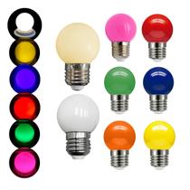 Kit 15 Lâmpada Led Modelo Bolinha Led 1W Decorativa Rosca E27