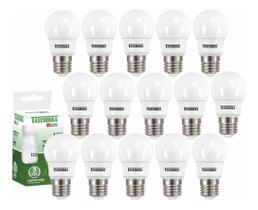 Kit 15 Lâmpada Led Tkl 30 4,9w E27 4000k Taschibra Abajur Kit 15 Lâmpada Led Tkl 30 4,9w E27 4000k Taschibra Abajur
