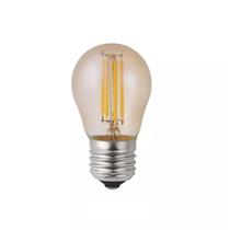 Kit 15 Lâmpadas Led 4W G45 Bolinha Vintage Retro Luz Âmbar