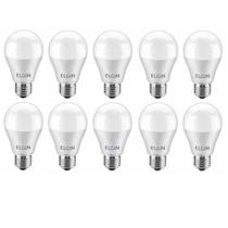 Kit 15 Lâmpadas Led Bulbo 12w E27 Branco Frio Inmetro Elgin