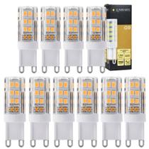 Kit 15 Lâmpadas Led G9 Halopin 4,9W Branco Quente Bivolt Para Lustres E Arandela Luminarte
