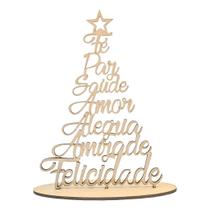 kit 15 Lembrancinhas Árvore De Natal Mdf 3mm (ja pronto)