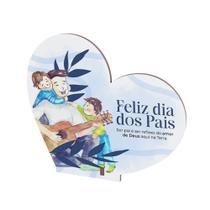 Kit 15 Lembrancinhas Coração MDF Celebração Dia dos Pais Kit 15 Lembrancinhas Coração MDF Celebração Dia dos Pais