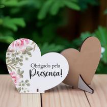 Kit 15 Lembrancinhas MDF De Agradecimento Casamento Aniversário Kit 15 Lembrancinhas MDF De Agradecimento Casamento Aniversário