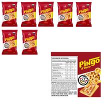 Kit 15 mini salgadinhos Pingo Douro Bacon De 30g Elma chips