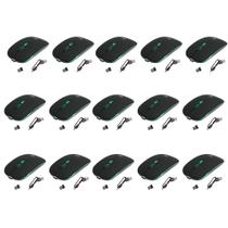 Kit 15 Mouses Sem Fio Recarregável Mega M185 com Led DPI Ajustável Kit 15 Mouses Sem Fio Recarregável Mega M185 com Led DPI Ajustável