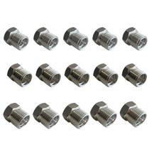 Kit 15 Niples Alumínio Para Conexão 6mm 8mm 10mm Oring Rosca Kit 15 Niples Alumínio Para Conexão 6mm 8mm 10mm Oring Rosca