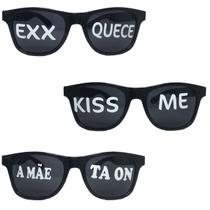 Kit 15 Oculos Frases Divertidas Sortidas Festa Balada Kit 15 Oculos Frases Divertidas Sortidas Festa Balada