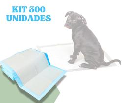 Kit 15 Pacotes Tapete Higiênico Descartável Para Pet Cães E Gatos 33 X 45cm 300un
