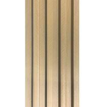 Kit 15 Painel Ripado Prime Madeira PVC Maranta Cerrado 2,9m x 16cm Kit 15 Painel Ripado Prime Madeira PVC Maranta Cerrado 2,9m x 16cm