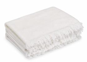 Kit 15 Panos de Chão Branco 47X70 cm Alta Absorção Limpeza