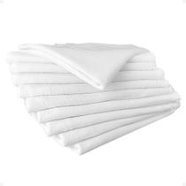 Kit 15 Panos De Chão Branco Saco Alvejado Limpeza Geral Atacado