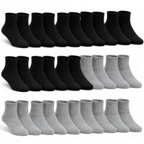 Kit 15 Pares De Meia Cano Médio Academia Sport Algodão Unissex Cor:SortidasTamanho:M - 34 a 39