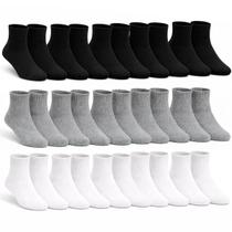 Kit 15 Pares De Meia Cano Médio Academia Sport Algodão Unissex Cor:SortidasTamanho:M - 34 a 39